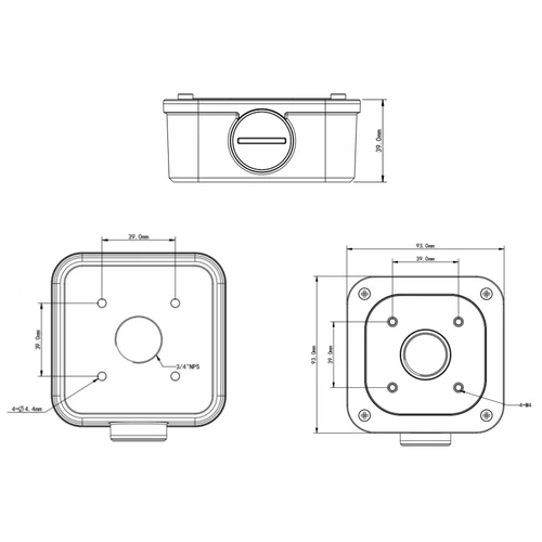 Коробка монтажная OMNY ACC BOX 6 Коробка монтажная OMNY ACC BOX 6